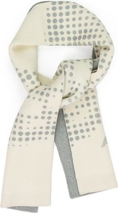 Aim&eacute; Leon Dore OFF-WHITE NEW BALANCE GEO PRINT WOOL SCARF