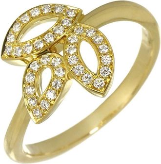 Harry Winston Yellow Gold (18K) Band Ring (Pre-Owned)