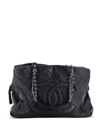 Chanel Timeless Classic Shopping Tote Quilted Caviar XL shoulder bag - Nero