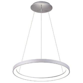 Trade Shop Trade Shop Traesio - Trade Shop - Lampadario Pendente Led 42 W Cct Lampada Sospensione Circolare 58cm Luci Ufficio - Plata