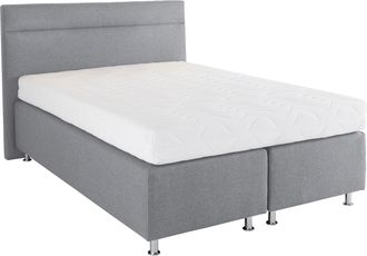 Westfalia Polsterbetten Boxspringbett wahlweise mit LED-Beleuchtung