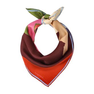 Becks&ouml;ndergaard Blovia Sia Sjaal - Dames - Accessoires - Veelkleurig - Maat: ONE Size Zijde
