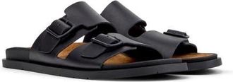 Camper Lluc 2-Strap Sandal in Black at Nordstrom, Size 38