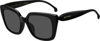 Etro 0085/F/S Asian Fit 807/IR Womens Sunglasses Black Size 54