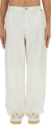 Maison Margiela Cotton Canvas Pants-Uomo