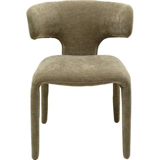 Kare Design Silla verde de tela