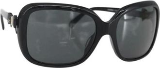Chanel Pre-owned Accessories, female, Black, Size: ONE SIZE Pre-owned Vintage Sunglasses