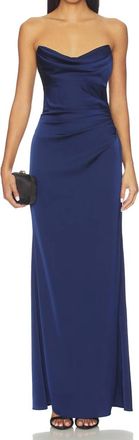 Katie May Taylor Gown In Navy