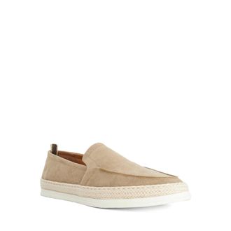Dune London Mens Fitzgerald - Slip On Esapdrilles - Beige - Size UK 10
