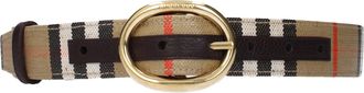 Burberry Donnas Cintura In Tessuto Beige