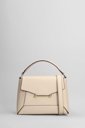 Strathberry Mosaic Shoulder Bag In Taupe Leather