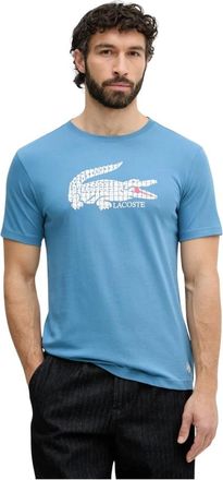 Lacoste Uomo, Top, Blu, M, new