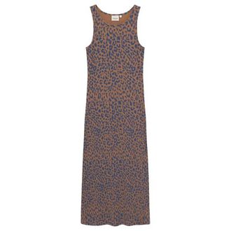 Dedicated Rib Dress Motala Kleid f&uuml;r Damen | braun
