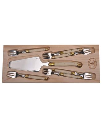 Jean Dubost Laguiole 7Pc Cake Set