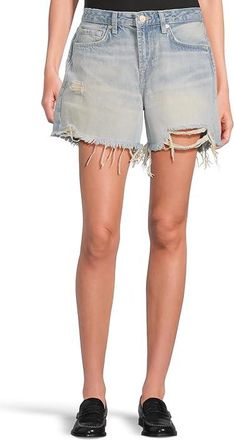 7 For All Mankind Monroe Long Shorts Womens Jeans Peaches : 29 3, Cotton/Denim/Elastane