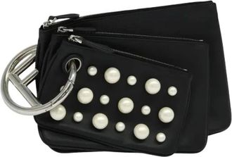 Fendi Pre-owned Clutches, female, Black, Size: ONE SIZE Pre-owned Vintage Clutch Bag