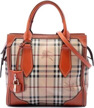 Burberry Borsa a spalla Pre-owned Honeywood - - Pre-owned - Donna - Beige - ONE SIZE