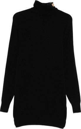 Balmain Cashmere And Wool Mini Dress