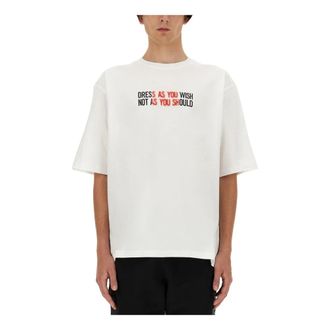 Moschino Moschino Camisetas y Polos Blanco - Tops - Hombre - Blanco - L
