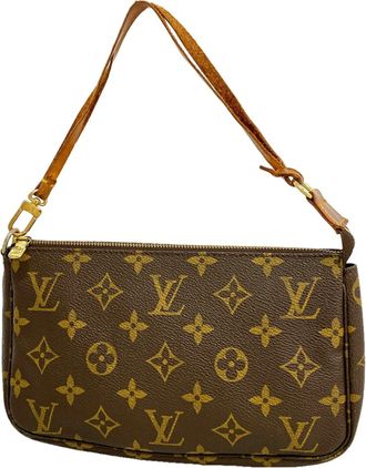 Louis Vuitton Brown Pouch (Pre-Owned)