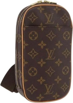 Louis Vuitton Pre-owned Cross Body Bags, female, Brown, Size: ONE SIZE Pre-owned Vintage Monogram Crossbody Bag