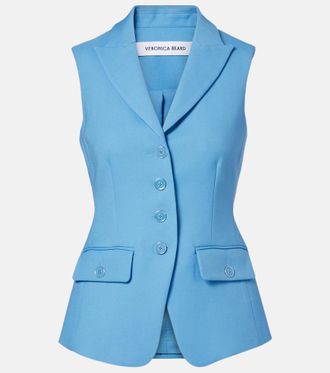 Veronica Beard Benny single-breasted vest