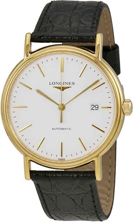 Longines Presence Automatic White Dial Mens Watch L49212122