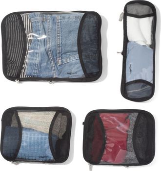 Baggallini Womens Compression Packing Cube 4 Piece Set
