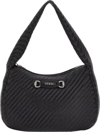 Guess Rowland Handtas Schoudertas - Dames - Schoudertassen - Zwart - ONE Size - Tassen