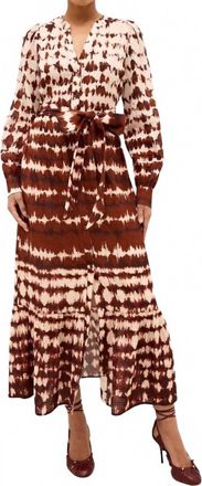 Marie Oliver Hannon Midi Dress In Catalonia