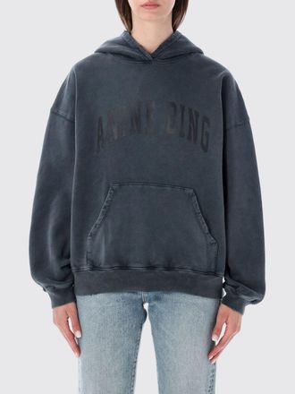 Anine Bing Sweatshirt Woman color Charcoal