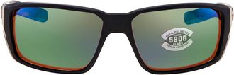 Costa FANTAIL PRO Green Mirror Polarized Glass Mens Sunglasses 6S9079 907902 60