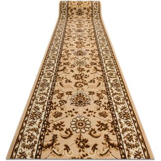 RugsX Alfombra De Pasillo Bcf Morad Klasyk Cl&aacute;sico Beige 120 Cm Beige 120x990 Cm
