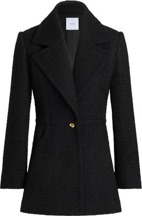 Patou Giacca monopetto in tweed - Nero