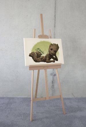 Komar Leinwandbild »Groot Poot - Grösse 60 x 40 cm« Disney 60 x 40 cm (Breite x Höhe), 1 Stk. tlg. Keilrahmenbild mit Echtholzrahmen, Kinderzimmer
