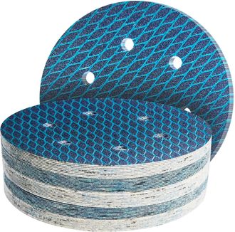 OEM 50 Discos De Lijado De 150 Mm Con Granos 60/80/120/180/320 Para Lijadoras Orbitales Aleatorias (6 Orificios Con Patr&oacute;n De Diamante)