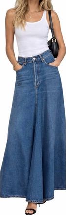 Citizens Of Humanity Fluid Maxi Skirt In Beacon