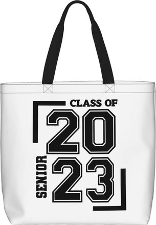 Generic Women Handbag Seniors Class Of 2023 Tote Bag Girls Reusable Shopping Bags, For Wedding, Work, Christmas, Daily, Swim
