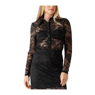 Gestuz Dames Blouses Gzleala Shirt - Dames - Blouses & Shirts - Zwart - Maat: L Wol