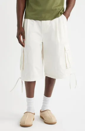 Elwood Big Core Cargo Shorts in Vintage White at Nordstrom, Size 32