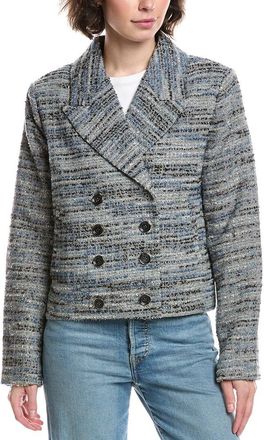 Cabi Cabi Radiance Wool-Blend Tweed Jacket