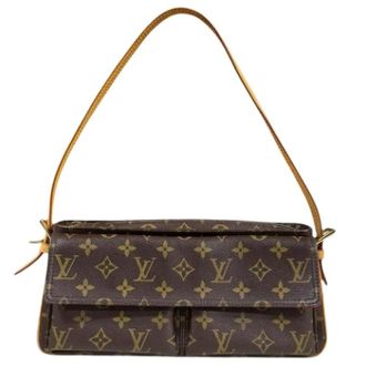 Louis Vuitton Pre-owned Shoulder Bags, female, Brown, Size: ONE SIZE Pre-owned Monogram Canvas Shoulder Bag