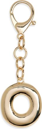 Leith Bubble Initial Bag Charm in O- Gold at Nordstrom Rack