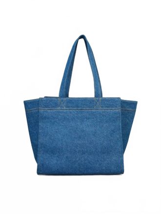 Becks&ouml;ndergaard Womens Denima Lily Small Shopping Bag In Blue
