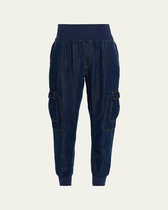 Cinq &agrave; Sept Giles Denim Jogger Pants