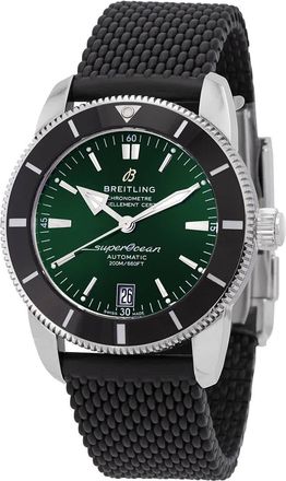 Breitling Superocean Heritage Automatic Chronometer Green Dial Mens Watch AB2010121L1S1
