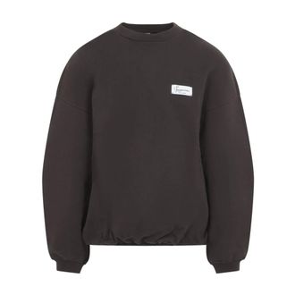 Jacquemus Heren, Sweatshirts & Hoodies, Bruin, Maat: XL Katoen