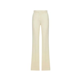 Sportmax Sportmax, Wide Trousers, female, Beige, Size: 2XS Spxfragol 206 Wide Trousers