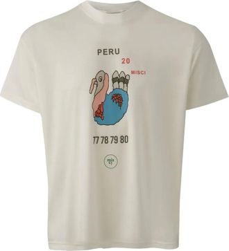 MISCI T-shirt Animal Game - Bianco