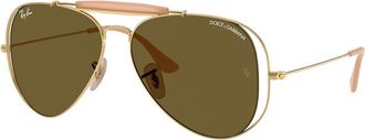 Ray-Ban RB3029M 001/73 Mens Sunglasses Gold Size 54